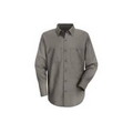 Men's Wrinkle-Resistant Cotton Work Shirt